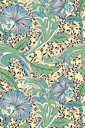 莫里斯印花华亿平台图片