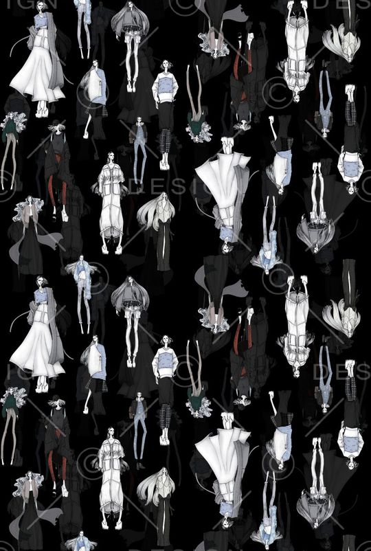 时尚服装印花华亿平台图片