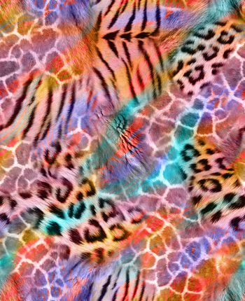 425601-动物皮毛纹 丛林混搭