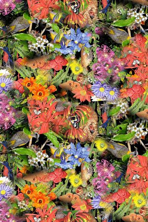 潮流时尚印花华亿平台图片