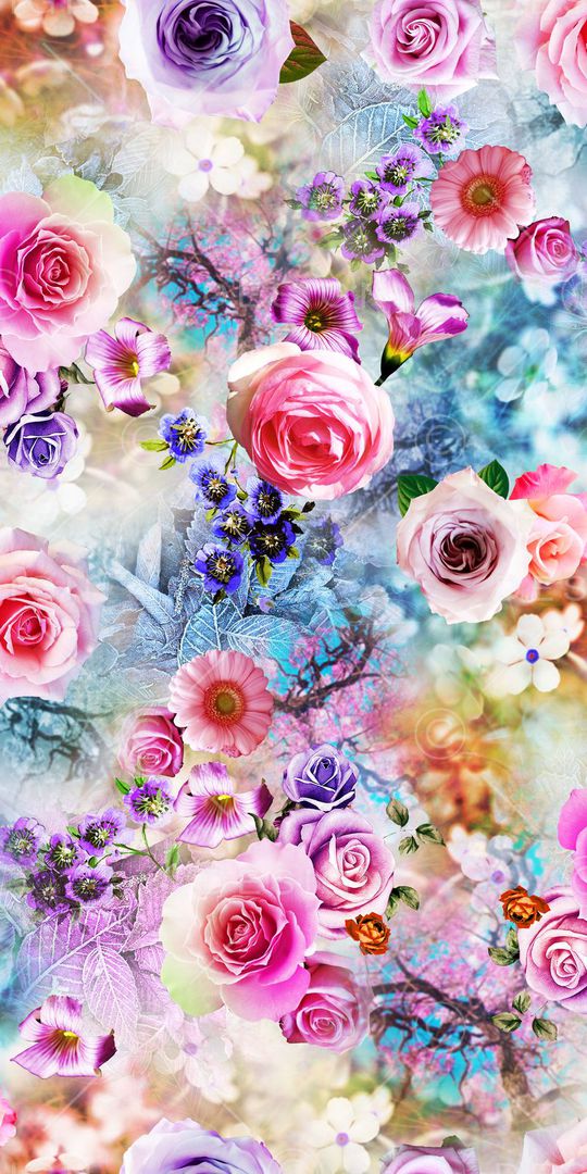 小清新清爽印花华亿平台图片