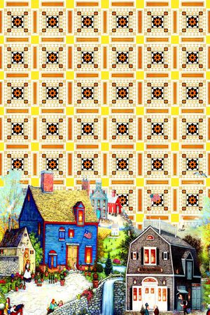 欧式印花华亿平台图片