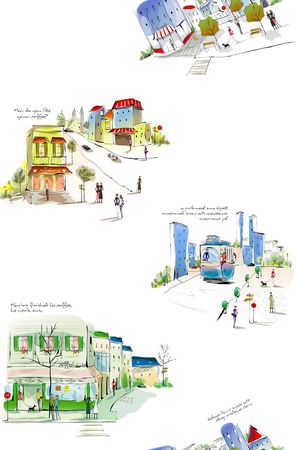 卡通 数码印花印花华亿平台图片