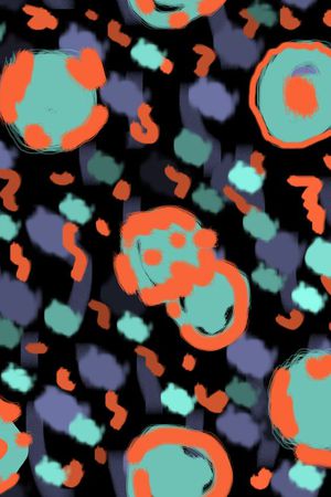 抽象印花华亿平台图片