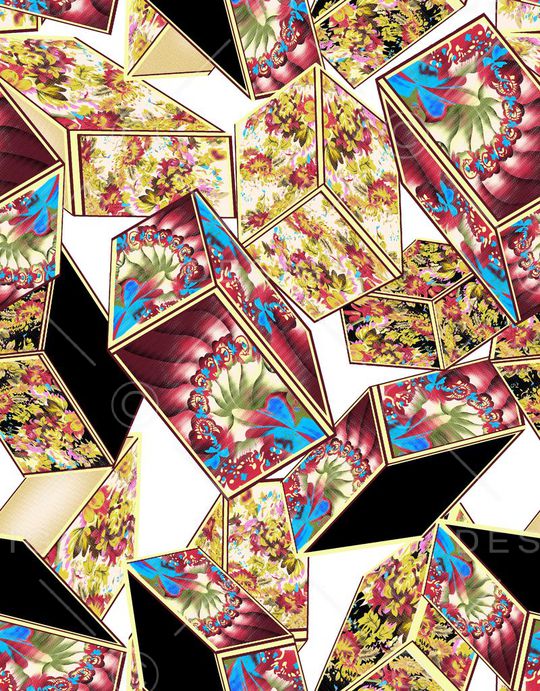 欧式印花华亿平台图片