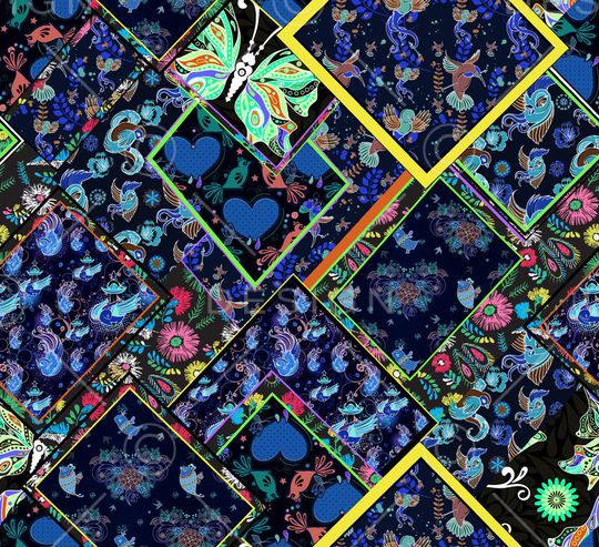 欧式印花华亿平台图片