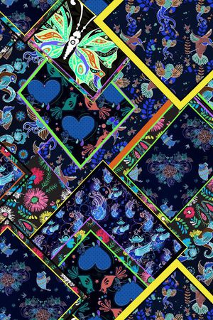 欧式印花华亿平台图片