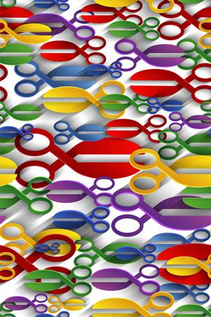 抽象印花华亿平台图片