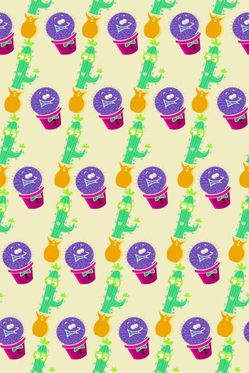 426013-流行时尚仙人掌情侣热带植物盆栽植物