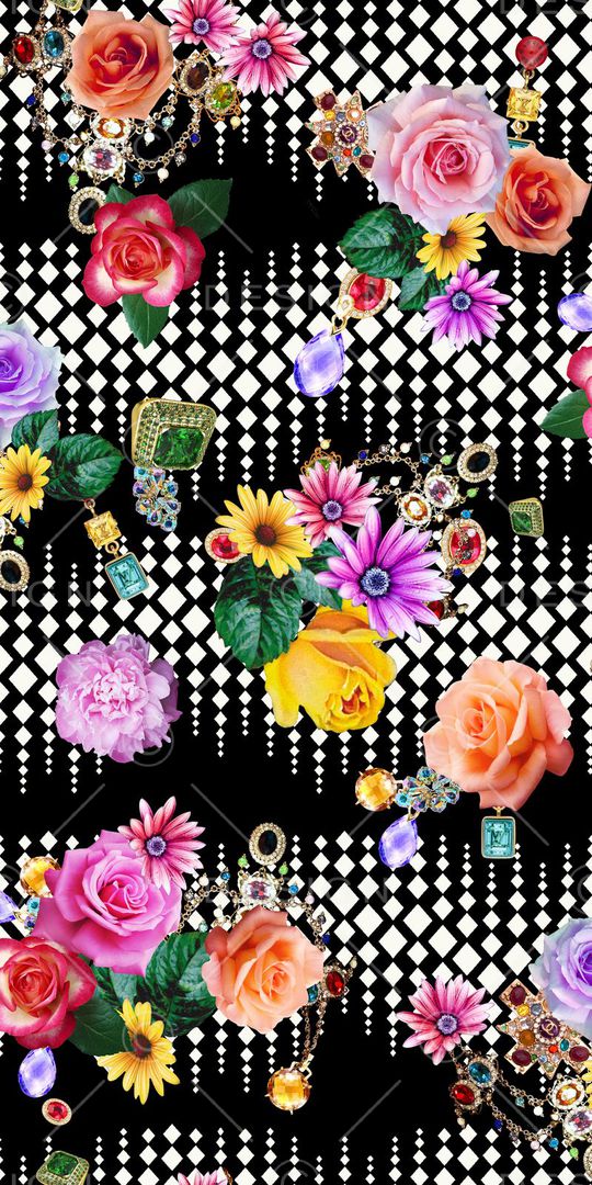 时尚大牌印花华亿平台图片