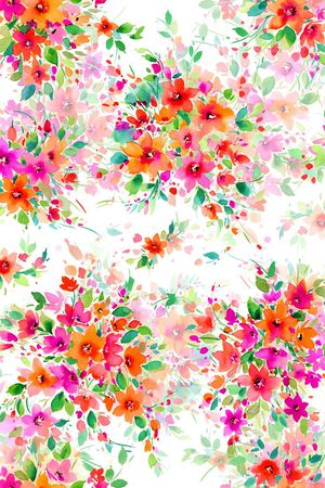 简约清新印花华亿平台图片