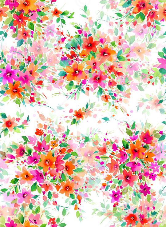 简约清新印花华亿平台图片