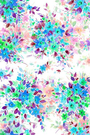 简约清新印花华亿平台图片