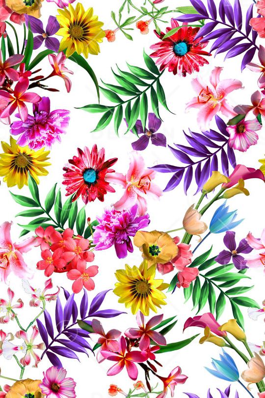 清爽优雅时尚印花华亿平台图片