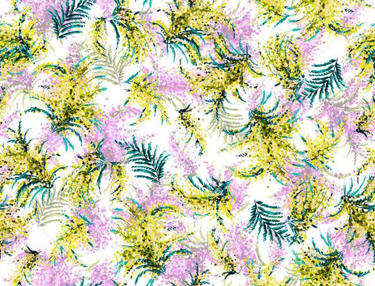 时尚手绘印花华亿平台图片