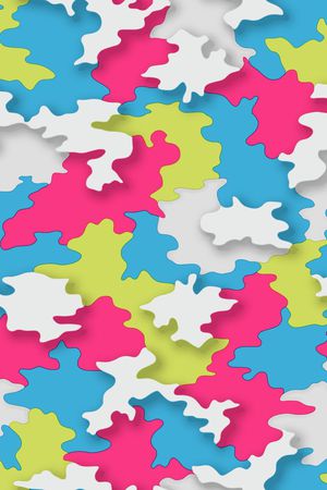 几何印花华亿平台图片