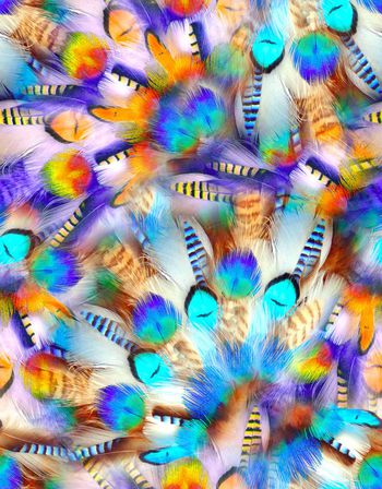 抽象印花华亿平台图片