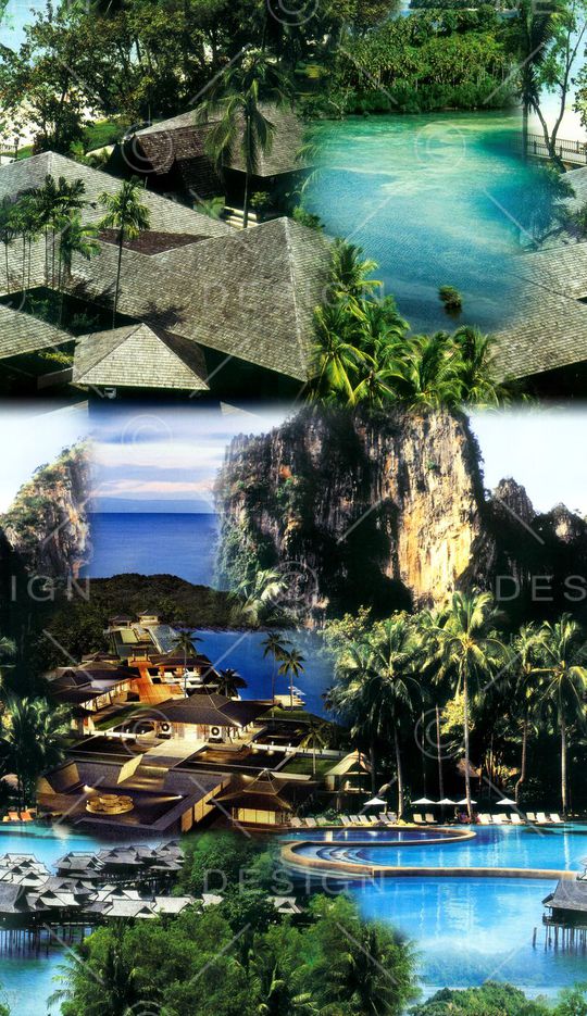 度假胜地印花华亿平台图片