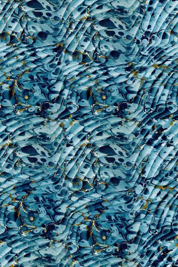 426394-蓝色系波纹大理石彩色石头  夏季波