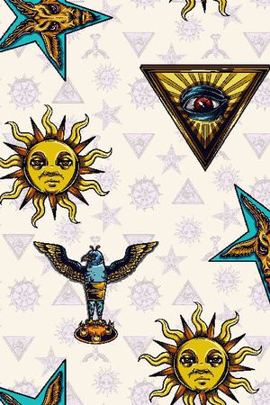 复古印花华亿平台图片