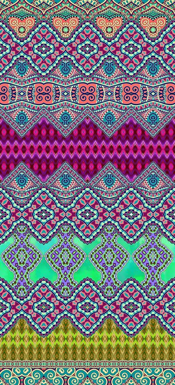 426426-民族风波西米亚风格摩洛哥花纹春夏女