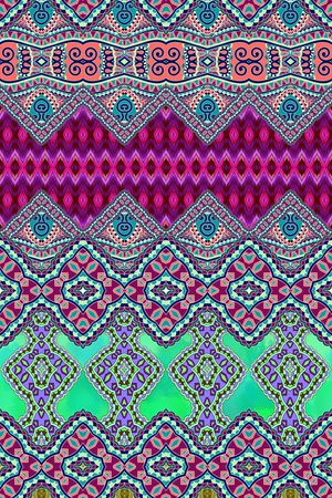 民族风印花华亿平台图片