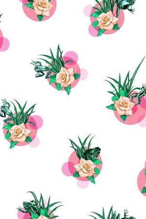 几何印花华亿平台图片