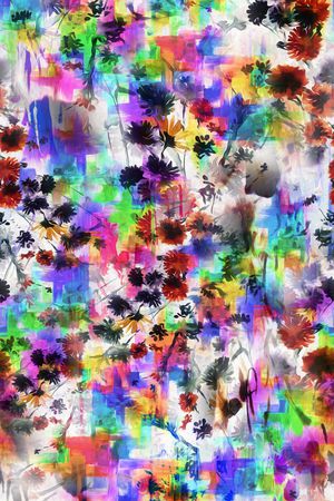 彩色印花华亿平台图片