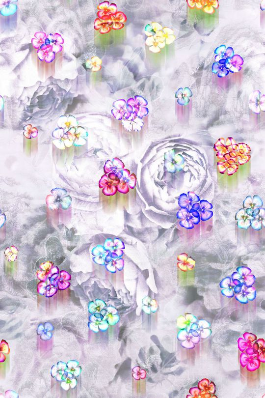 流行底纹印花华亿平台图片