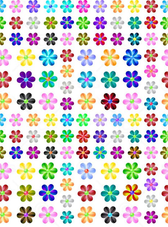 数码小花印花华亿平台图片