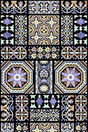 复古印花华亿平台图片