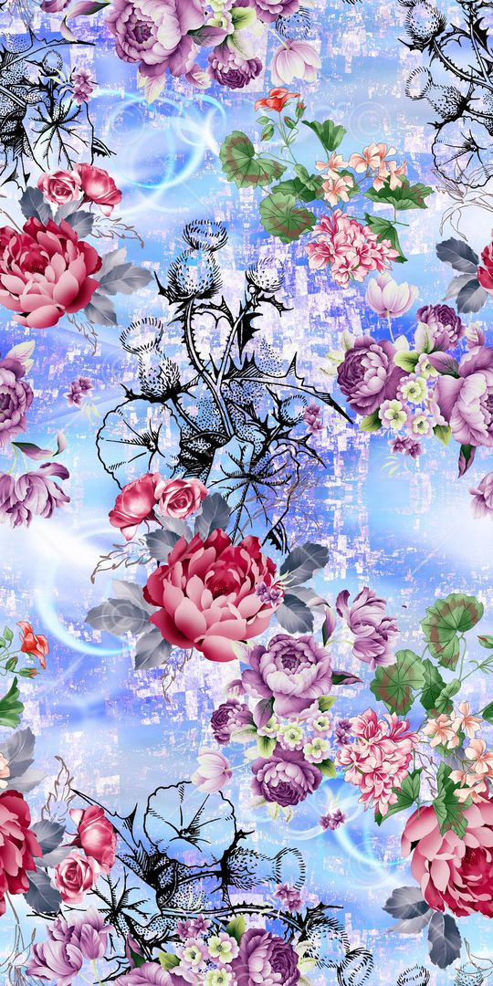 抽象印花华亿平台图片