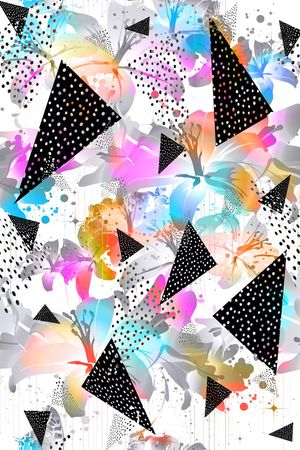 三角印花华亿平台图片