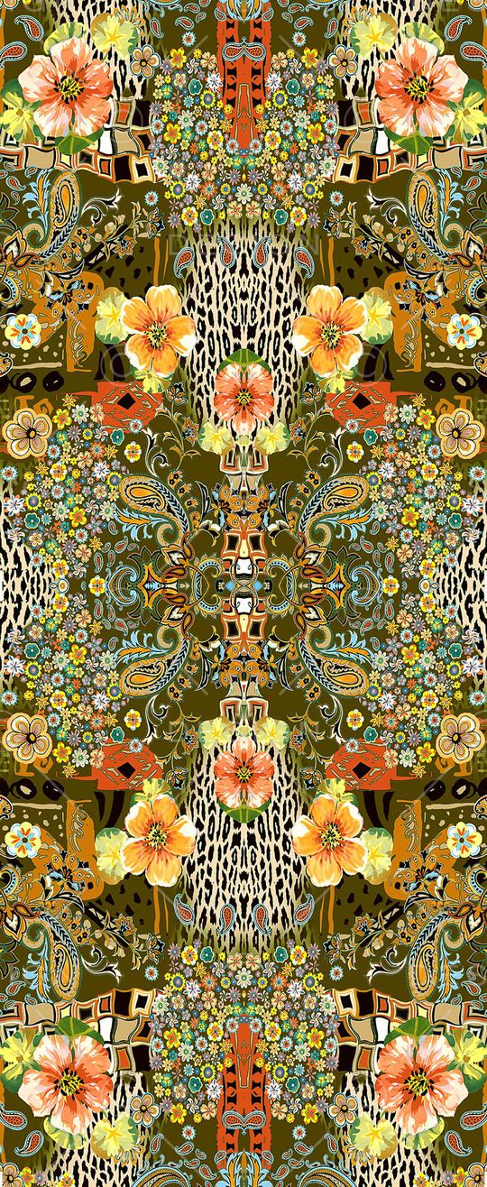 民族风印花华亿平台图片