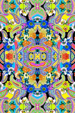 民族风印花华亿平台图片