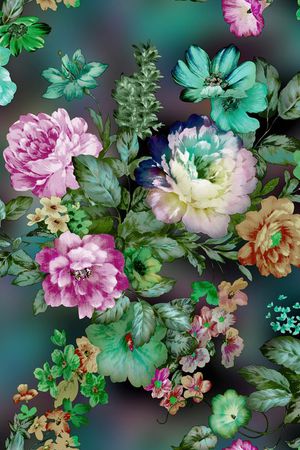 时尚印花  面料华亿平台   数码华亿平台印花华亿平台图片