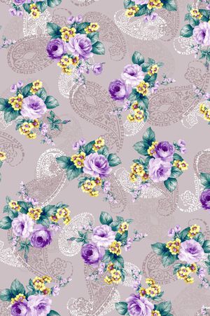 时尚印花  面料华亿平台   数码华亿平台印花华亿平台图片