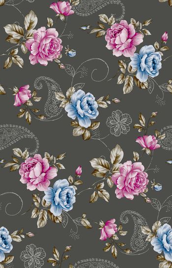 426643-时尚印花  面料华亿平台   数码华亿平台