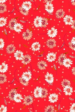 小清新印花华亿平台图片