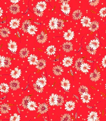 426652-菊花波点图案 底纹 背景 壁纸 地