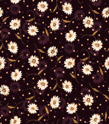 426653-菊花波点图案 底纹 背景 壁纸 地