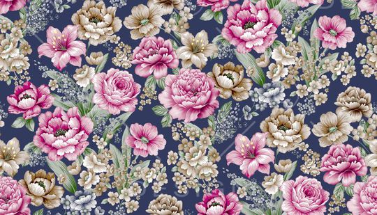 时尚印花  面料华亿平台   数码华亿平台印花华亿平台图片