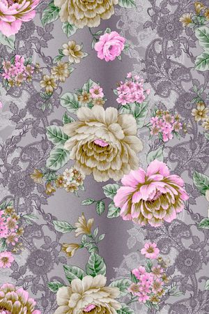 时尚印花  面料华亿平台   数码华亿平台印花华亿平台图片