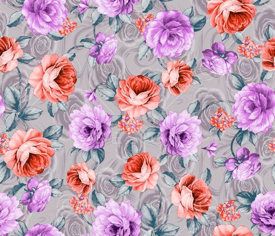 时尚印花  面料华亿平台   数码华亿平台印花华亿平台图片