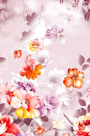 流行 时尚印花华亿平台图片