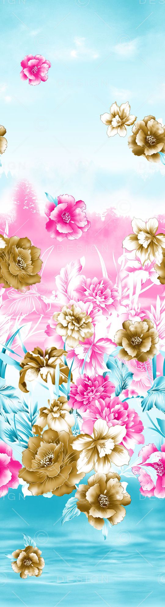 流行 时尚印花华亿平台图片