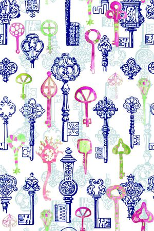 清新印花华亿平台图片