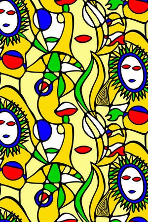 流行时尚印花华亿平台图片