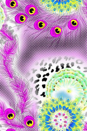 流行时尚印花华亿平台图片