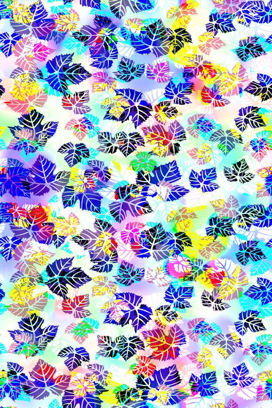 时尚绚丽云纹印花华亿平台图片